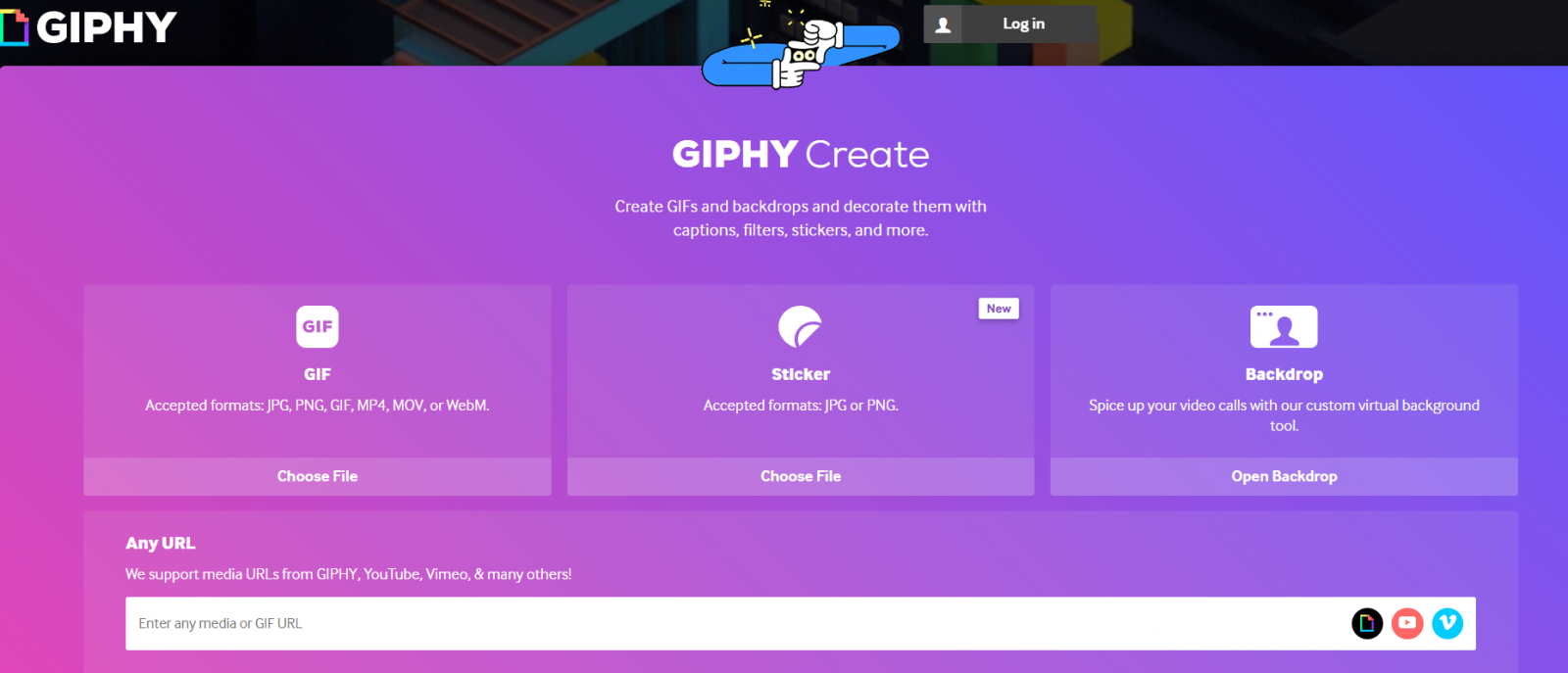 Создание GIF в GIPHY