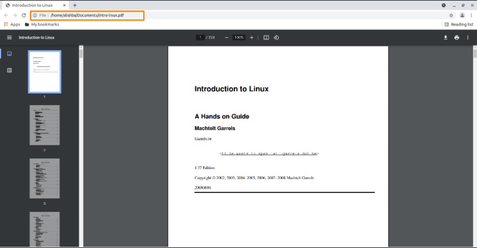 Firefox PDF viewer