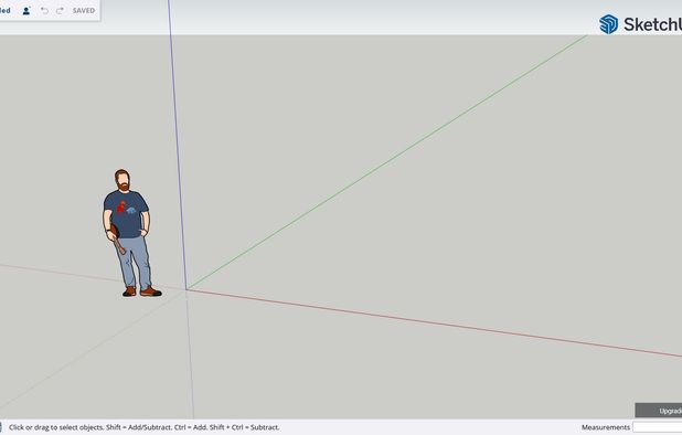 Интерфейс SketchUp