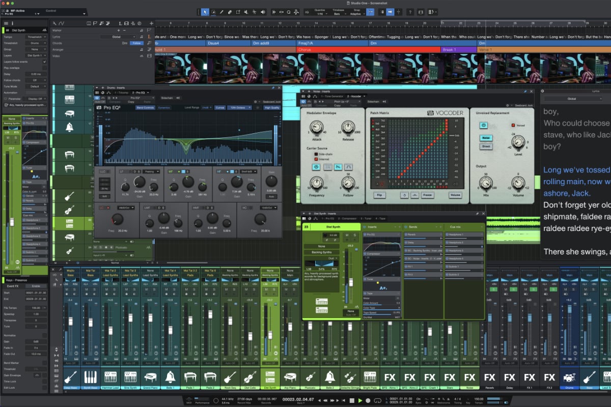 Скриншот Studio One