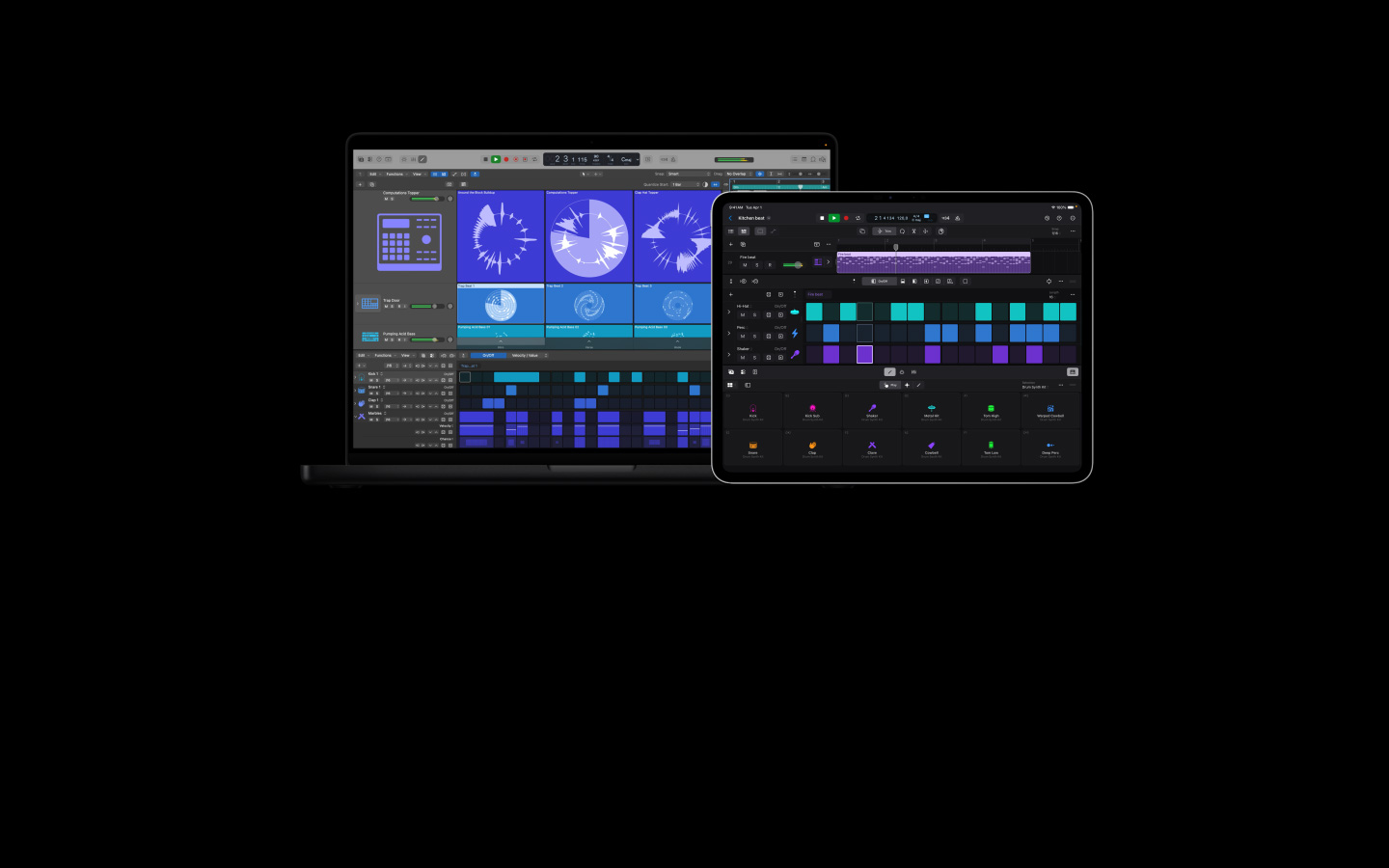Интерфейс Logic Pro
