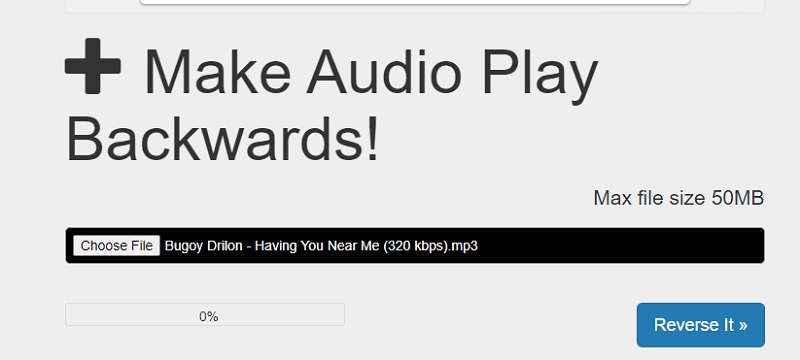 AudioTrimmer Audio Reverser