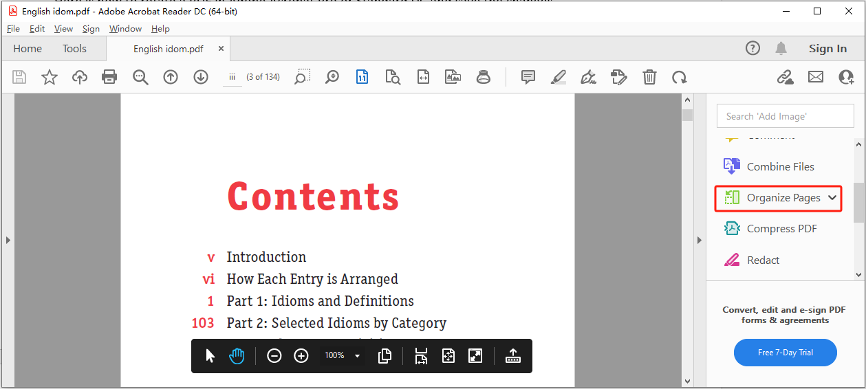 Поворот страниц в Adobe Acrobat Pro