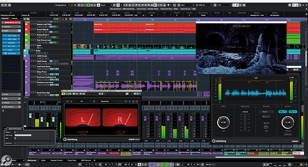 Интерфейс Cubase