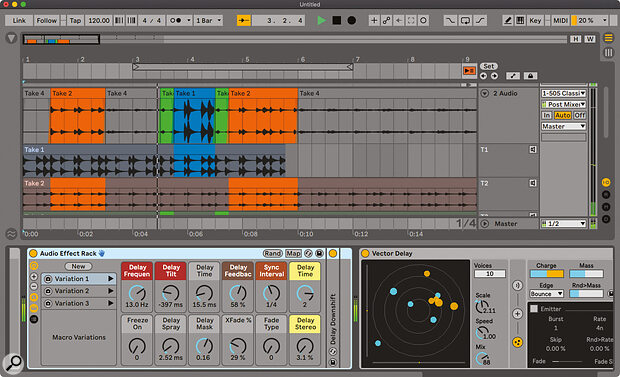 Интерфейс Ableton Live