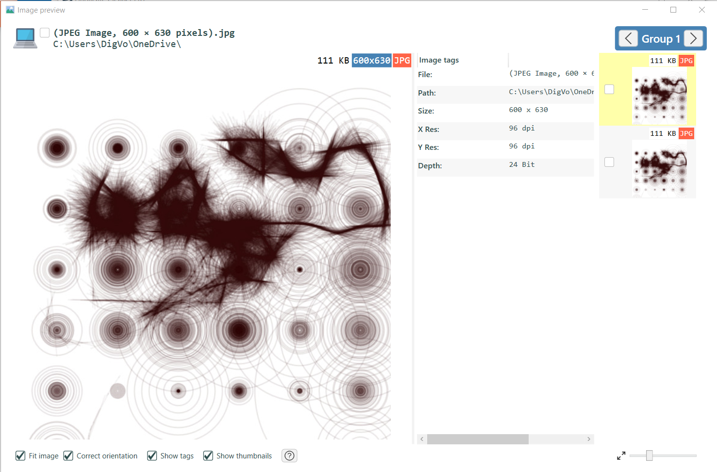 Duplicate Cleaner — Image preview