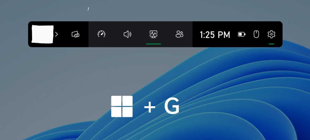 Xbox Game Bar — запись видеозвонка WhatsApp на Windows