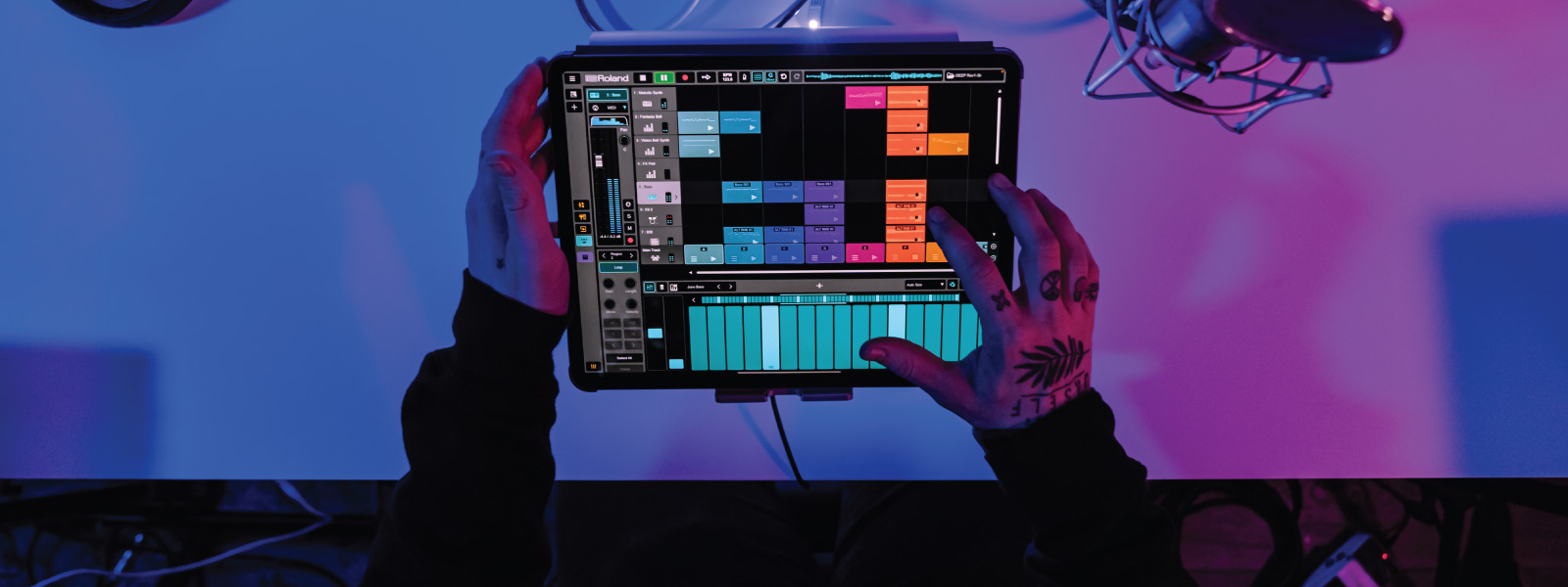 Интерфейс Roland Zenbeats