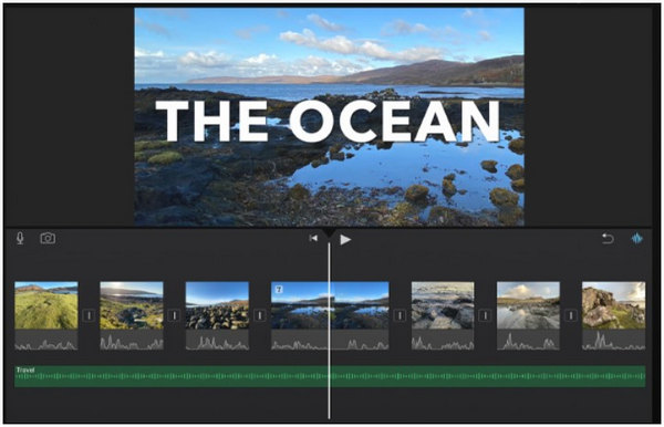 Настройка скорости в iMovie