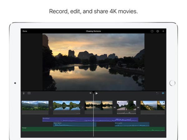 Цветокоррекция в iMovie
