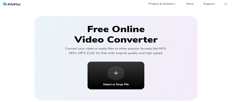 Online converter example