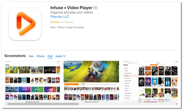 Infuse на iPad