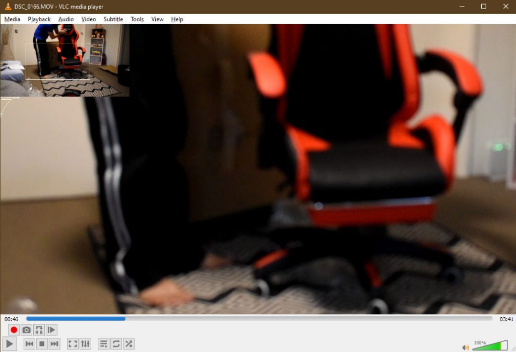 Interactive Zoom в VLC Media Player