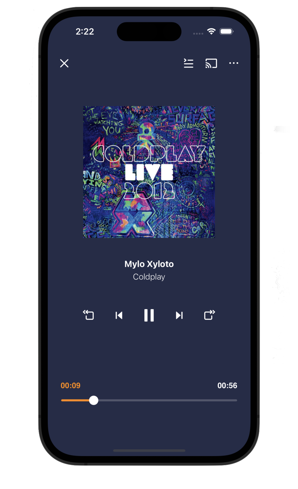 Аудиоплеер VLC на iPhone