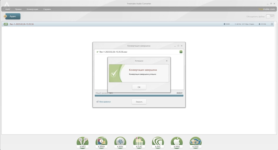 Freemake Audio Converter