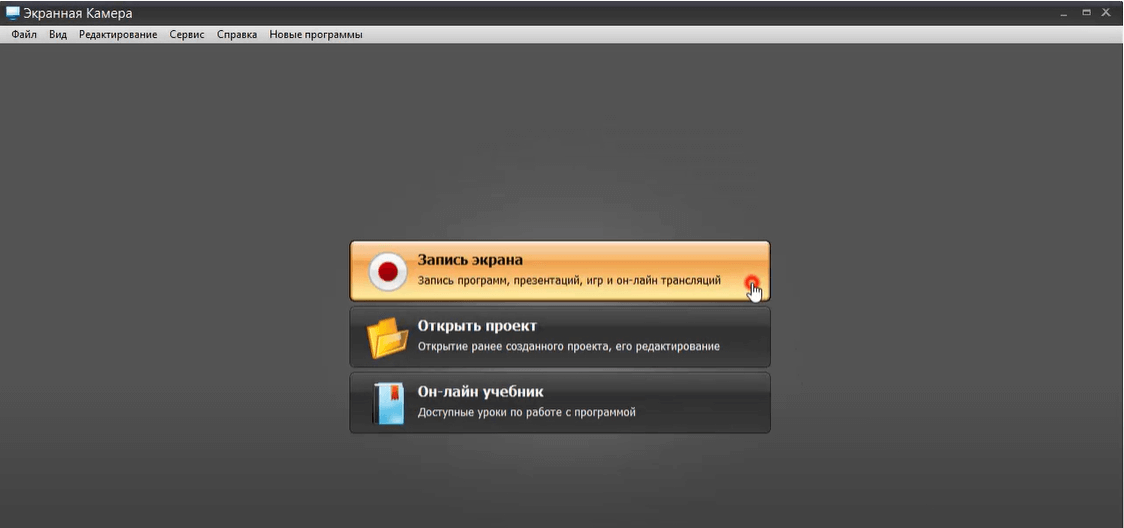 Экранная Камера