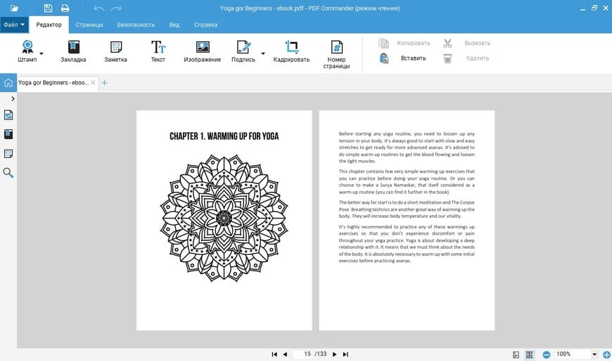 PDF Commander: создание электронной книги в PDF