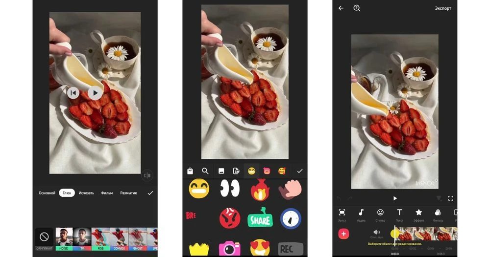 Скриншот InShot