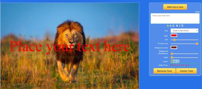 Настройка текста в Aspose