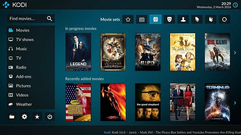 Kodi для Android