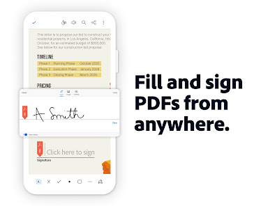 Adobe Acrobat Reader на телефоне: Fill and sign