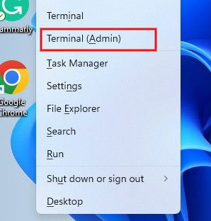 Windows Terminal от имени администратора