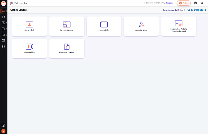 Интерфейс Hippo Video