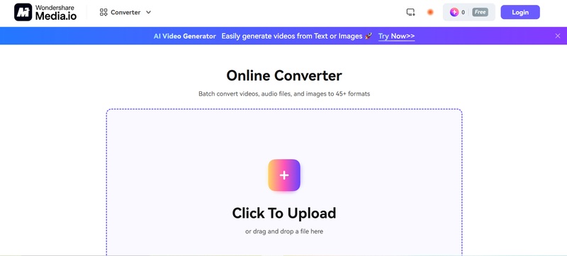 Скриншот Media.io