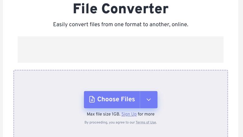 Скриншот FreeConvert