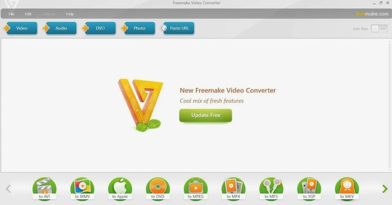 Скриншот Freemake Video Converter