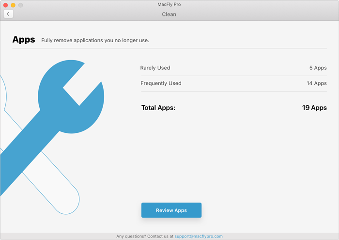 MacFly Pro Apps overview