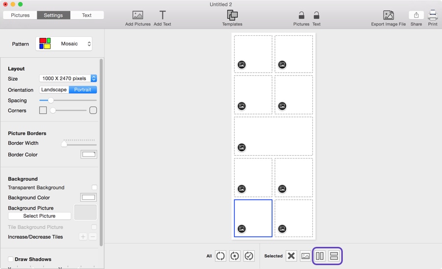 TurboCollage: cell splitting tools для неравномерной сетки