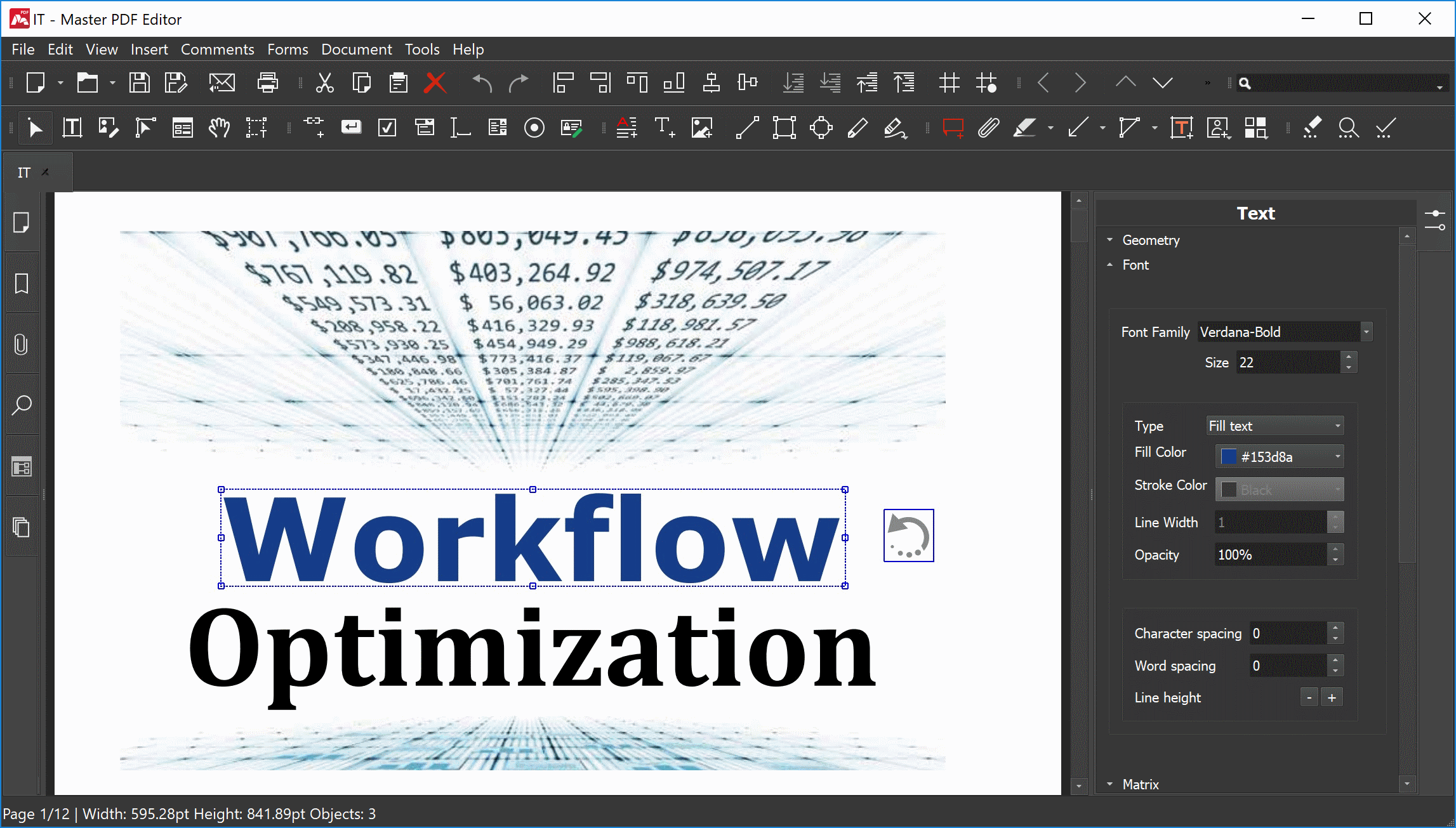 Интерфейс Master PDF Editor