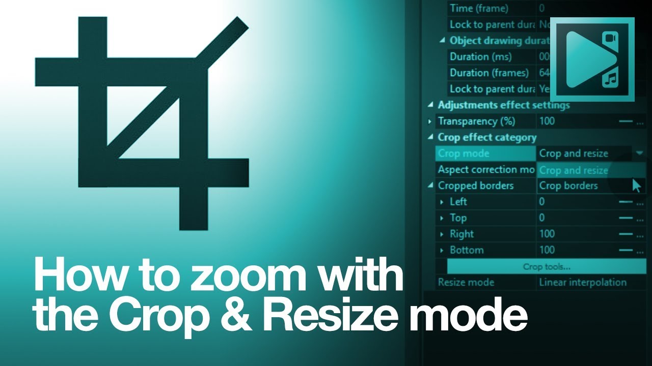 Зум-эффект в VSDC Free Video Editor