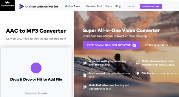 Media.io AAC to MP3 Converter