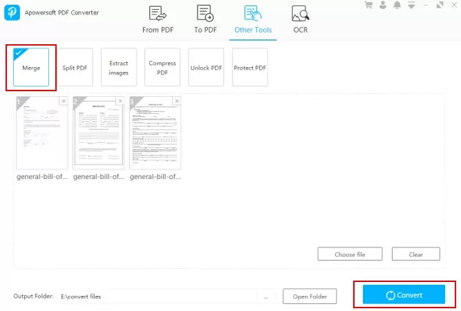 Скриншот Apowersoft PDF Converter: merge pdfs.jpg