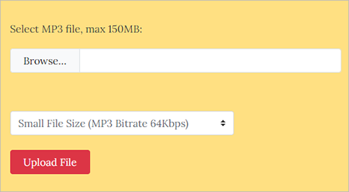 MP3Smaller для уменьшения аудио