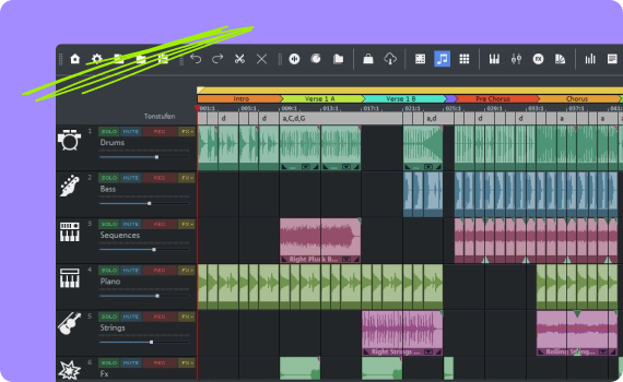 Song Maker и аранжировка в MAGIX Music Maker