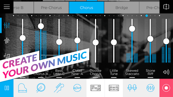 Music Maker JAM — мобильное создание музыки