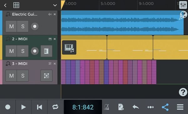 Скриншот n-Track Studio