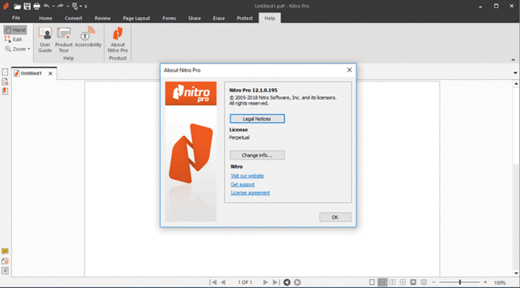 Скриншот Nitro PDF Pro