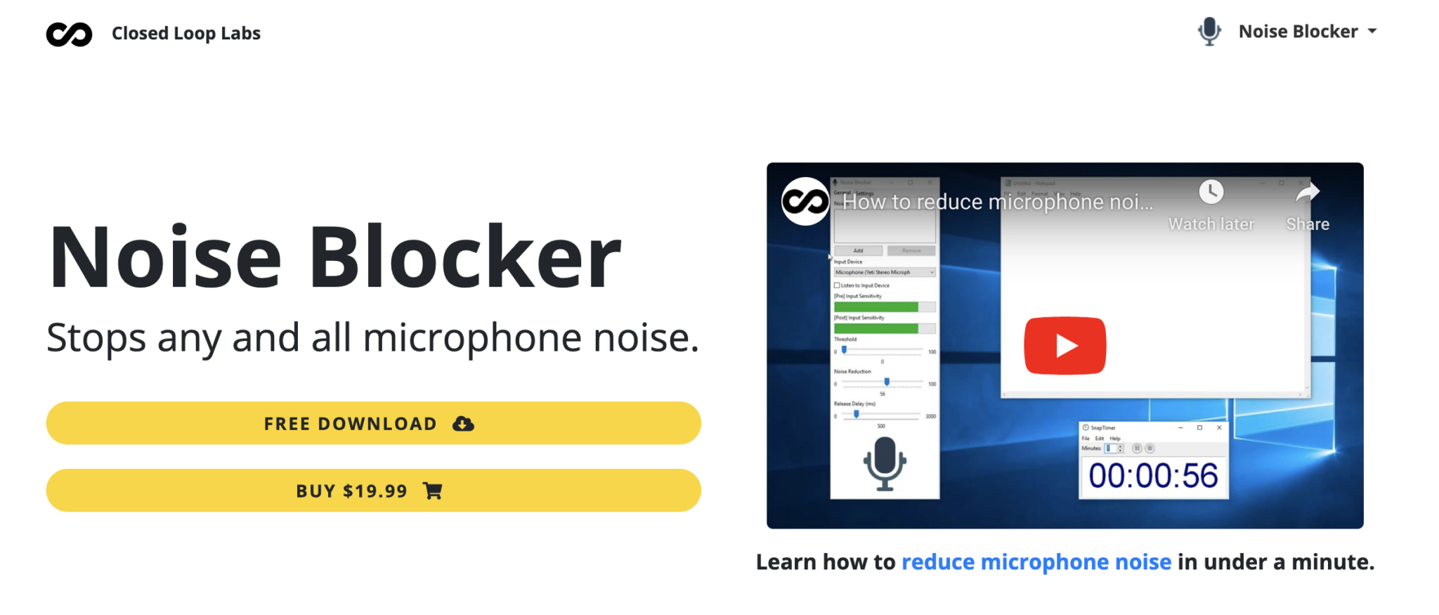 Скриншот Noise Blocker