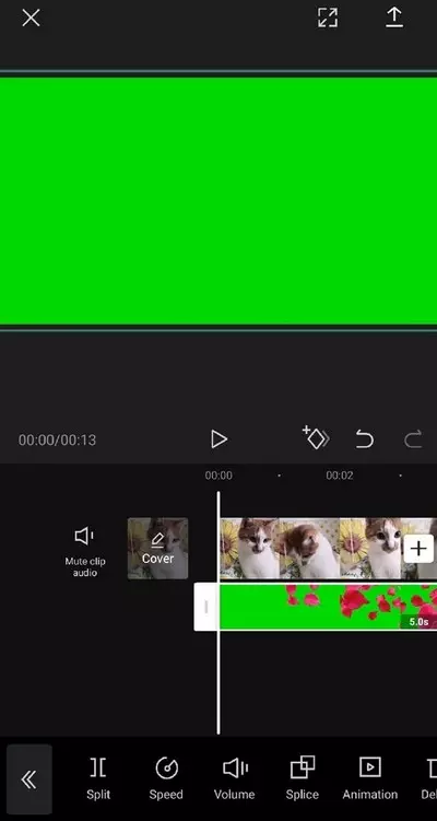 Простой мобильный монтаж с наложением видео