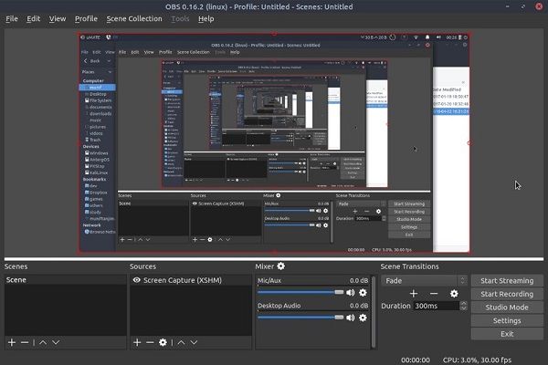 OBS Studio на Linux