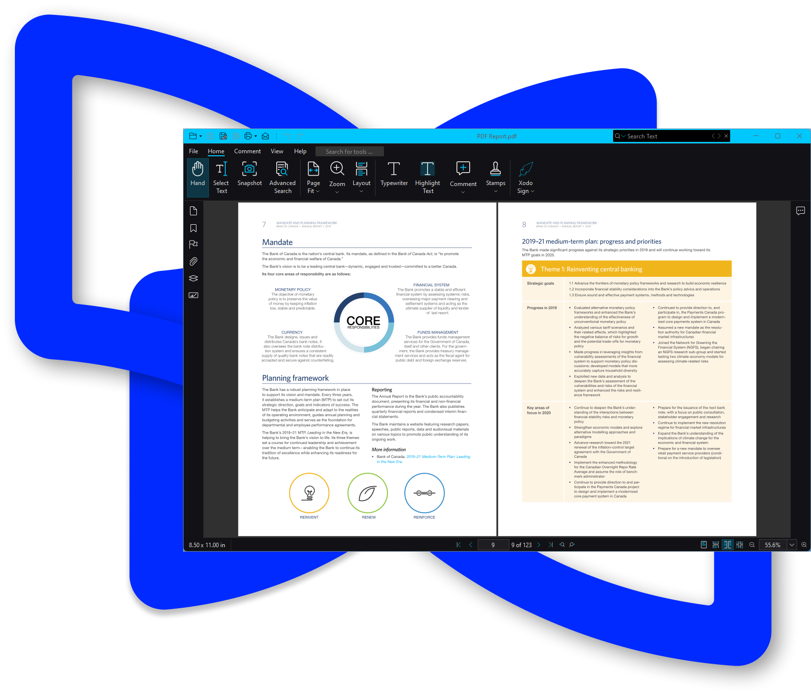 Xodo PDF Reader: просмотр PDF с инструментами разметки