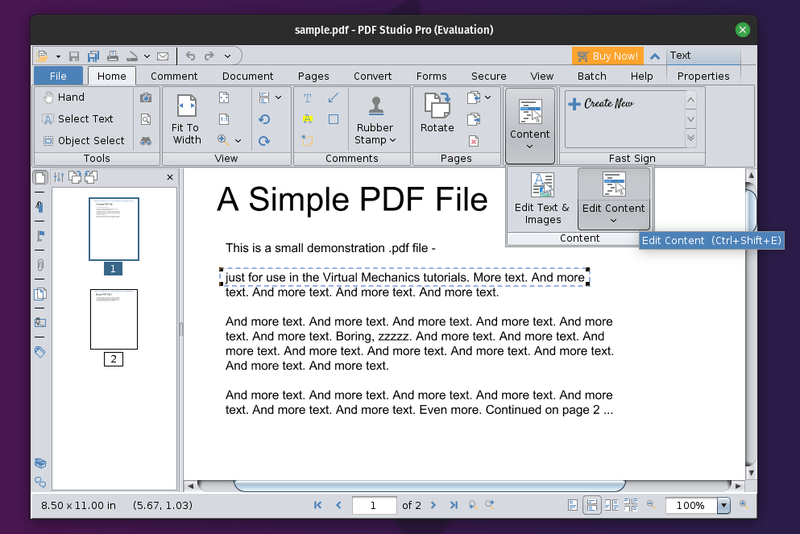 PDF Studio в Linux