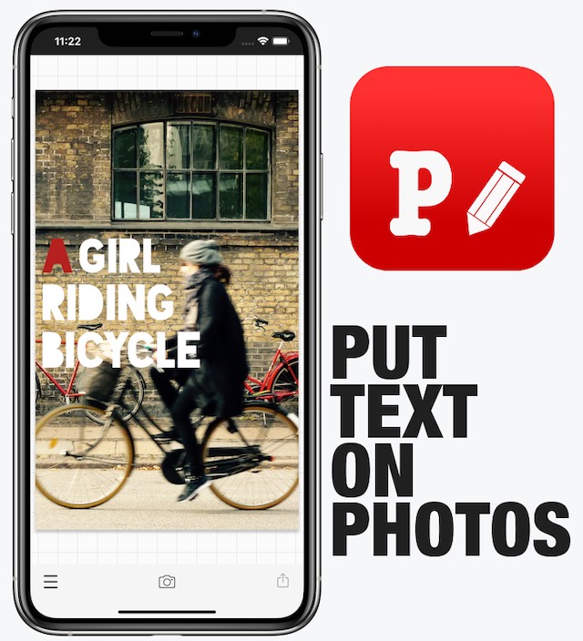 Phonto — приложение для текста на фото