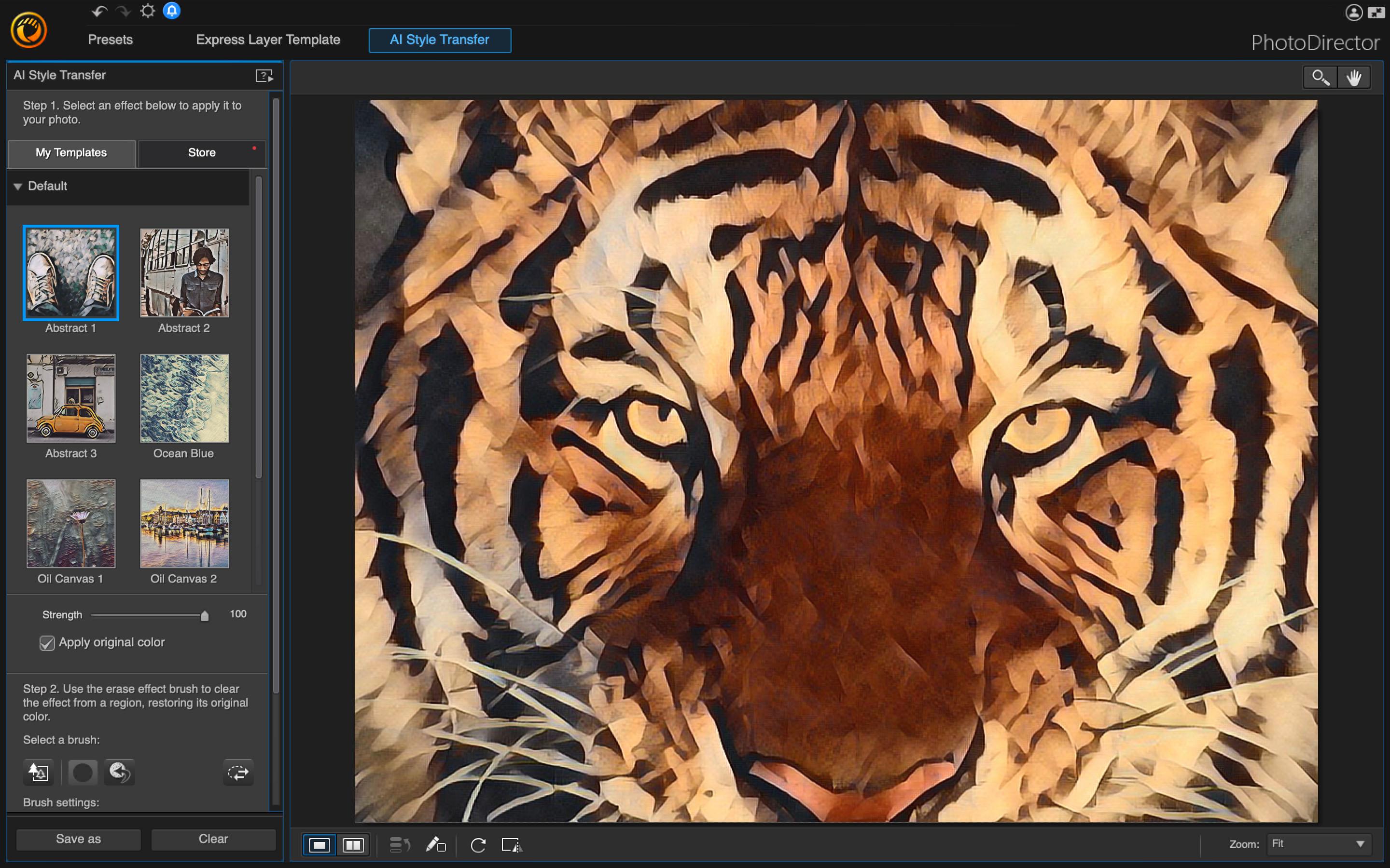 PhotoDirector на Mac