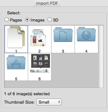 Импорт PDF в Photoshop
