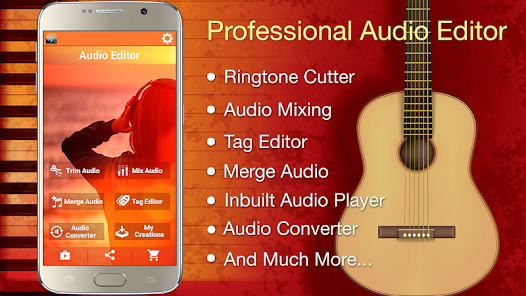 Audio MP3 Cutter Mix Converter screenshot